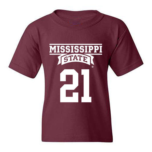 Mississippi State - NCAA Football : Dre Riley - Classic Shersey Youth T-Shirt-0