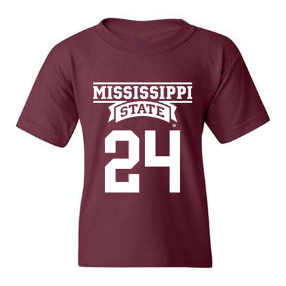 Mississippi State - NCAA Football : Fluff Bothwell - Classic Shersey Youth T-Shirt-0