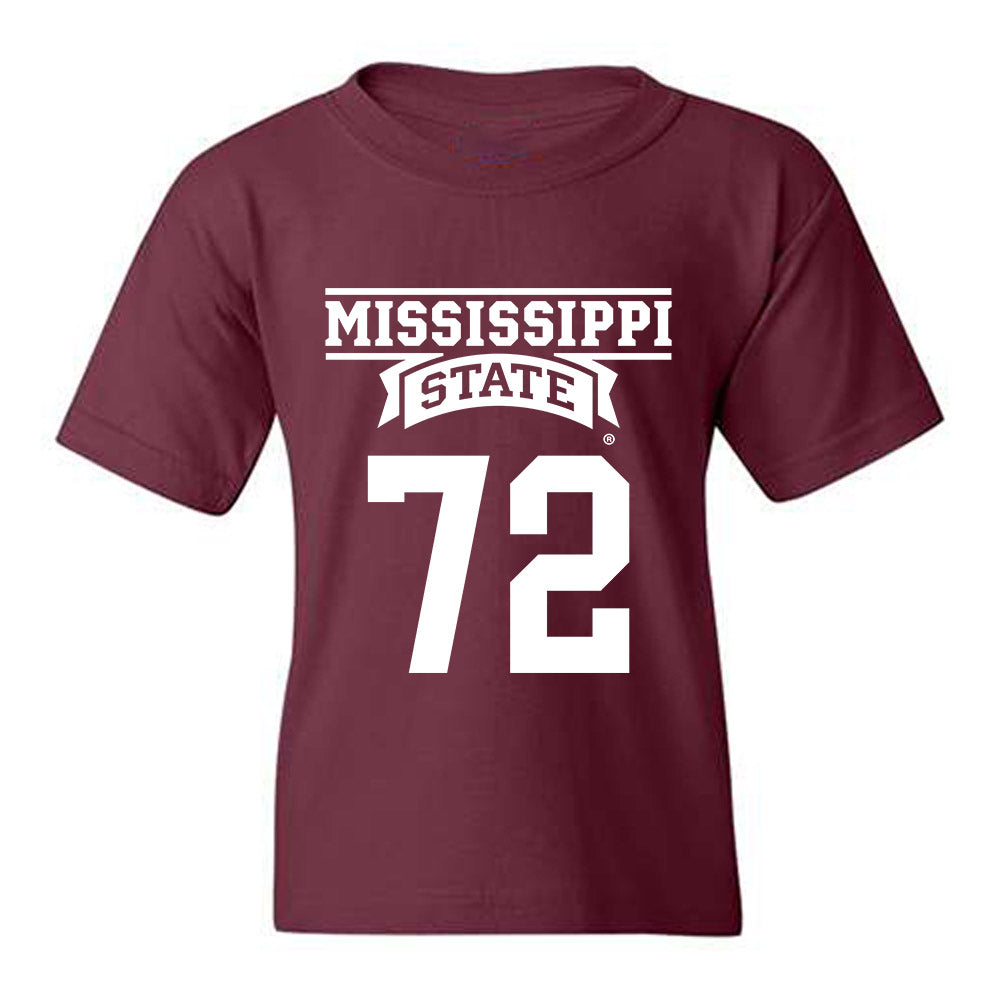 Mississippi State - NCAA Football : Canon Boone - Classic Shersey Youth T-Shirt-0