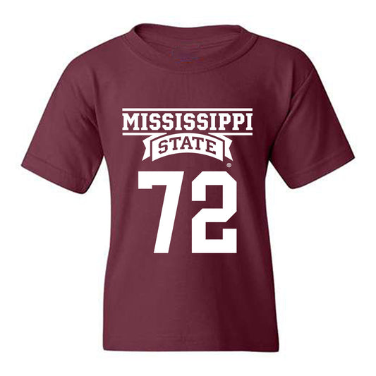 Mississippi State - NCAA Football : Canon Boone - Classic Shersey Youth T-Shirt-0
