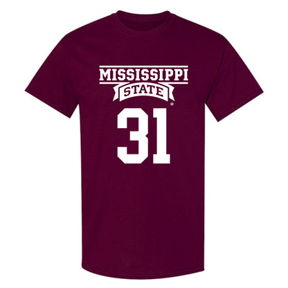 Mississippi State - NCAA Football : Lakendrick James - Classic Shersey T-Shirt-0