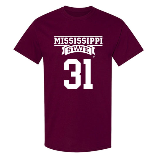 Mississippi State - NCAA Football : Lakendrick James - Classic Shersey T-Shirt-0