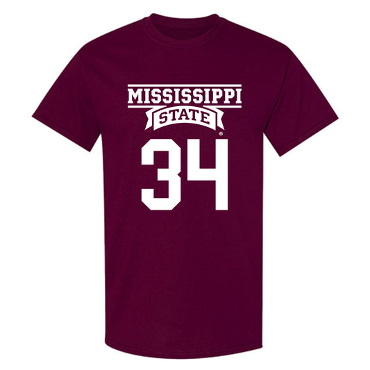 Mississippi State - NCAA Men's Basketball : Gai Atem - Classic Shersey T-Shirt-0
