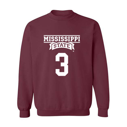 Mississippi State - NCAA Baseball : Ace Reese - Classic Shersey Crewneck Sweatshirt-0