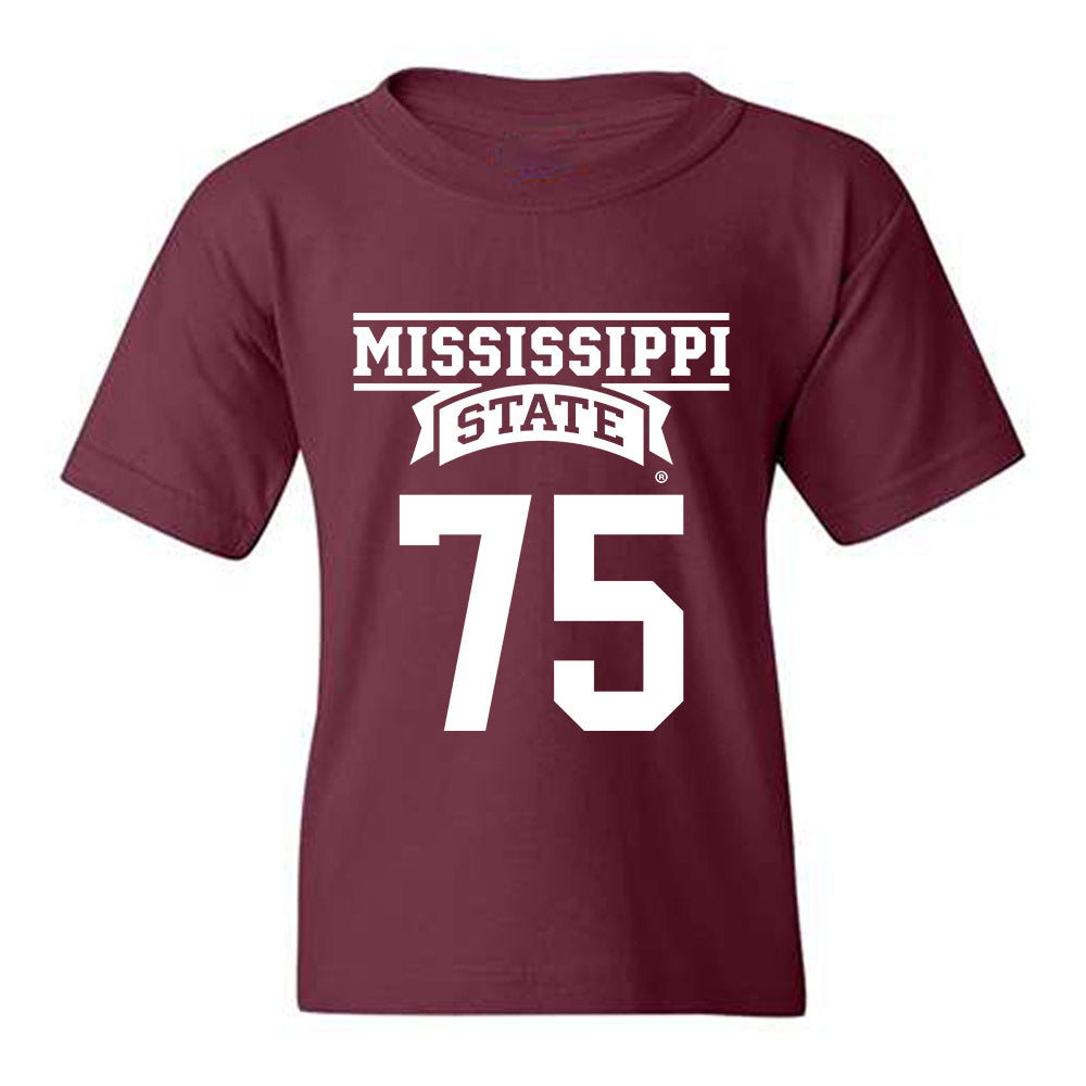 Mississippi State - NCAA Football : Isaiah Dent - Classic Shersey Youth T-Shirt-0