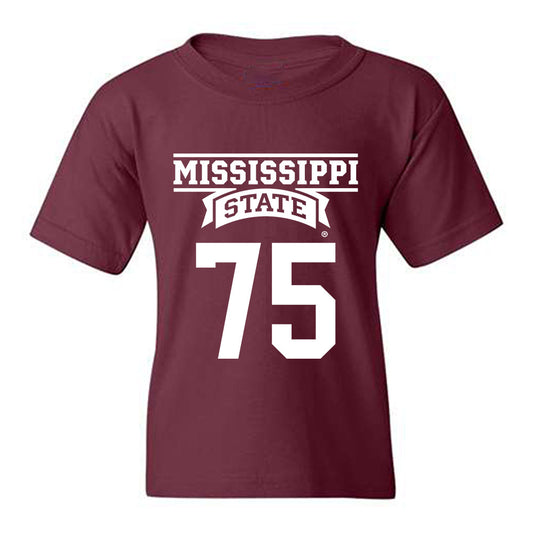 Mississippi State - NCAA Football : Isaiah Dent - Classic Shersey Youth T-Shirt-0