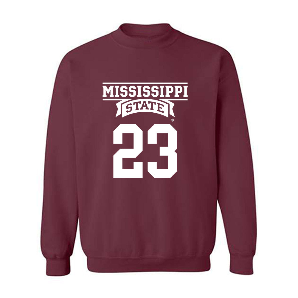 Mississippi State - NCAA Football : Trevion Williams - Classic Shersey Crewneck Sweatshirt-0