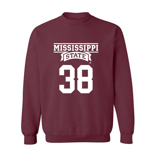 Mississippi State - NCAA Football : Jaylen Aborom - Classic Shersey Crewneck Sweatshirt-0
