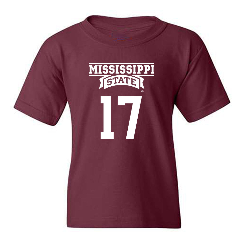 Mississippi State - NCAA Football : AJ Swann - Classic Shersey Youth T-Shirt-0