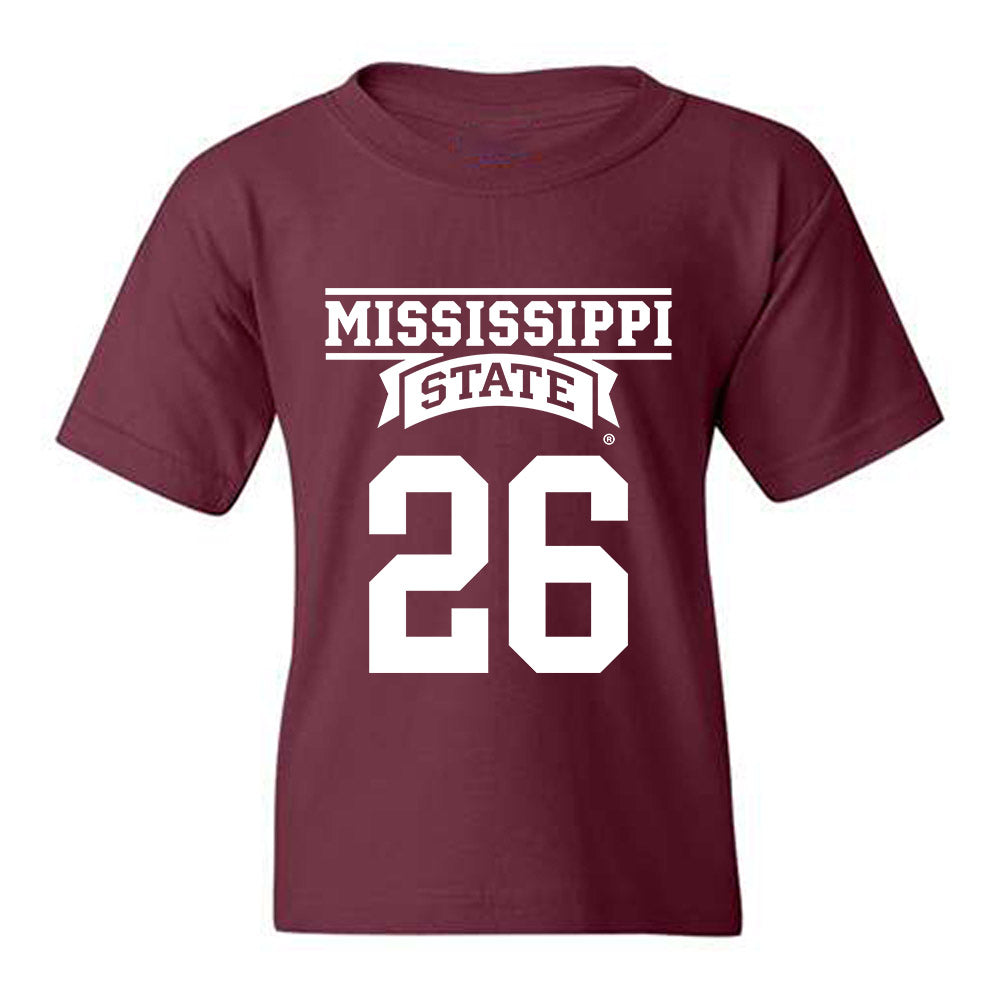 Mississippi State - NCAA Football : Jamroc Grimsley - Classic Shersey Youth T-Shirt-0