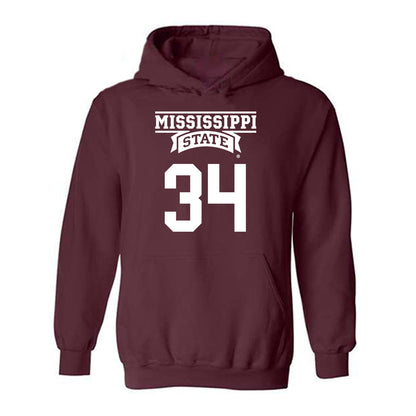 Mississippi State - NCAA Football : Vic Sutton - Classic Shersey Hooded Sweatshirt-0