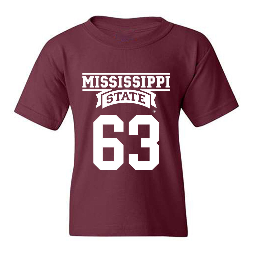 Mississippi State - NCAA Football : Mario Nash Jr. - Classic Shersey Youth T-Shirt-0