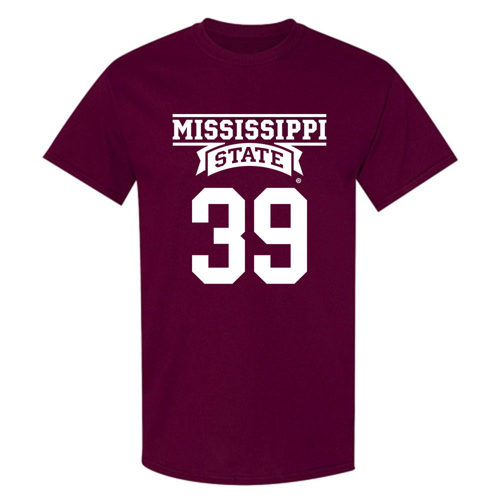 Mississippi State - NCAA Baseball : Patrick Spencer - Classic Shersey T-Shirt-0