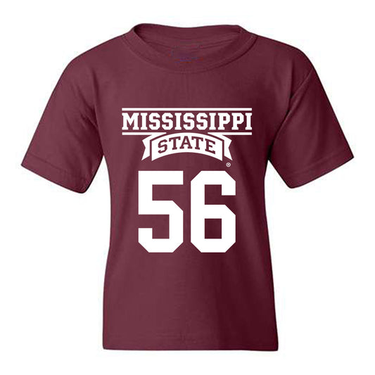 Mississippi State - NCAA Football : Wesley Davis - Classic Shersey Youth T-Shirt-0