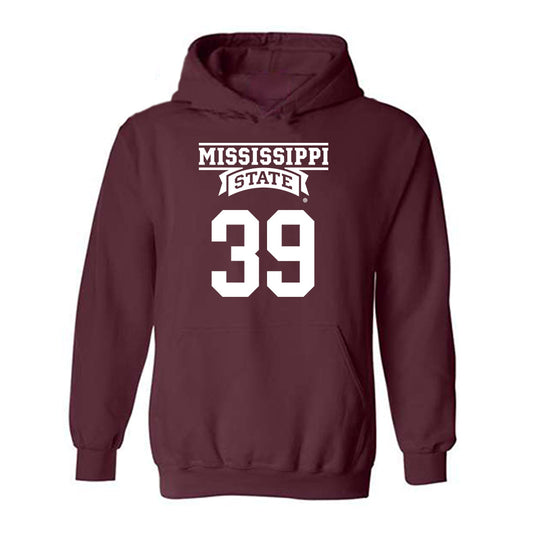 Mississippi State - NCAA Baseball : Patrick Spencer - Classic Shersey Hooded Sweatshirt-0