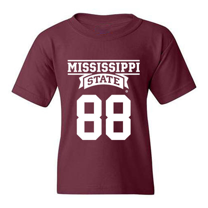 Mississippi State - NCAA Football : Ethan Pulliam - Classic Shersey Youth T-Shirt-0