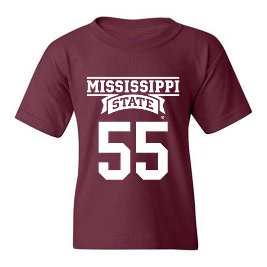 Mississippi State - NCAA Football : Colin Coates - Classic Shersey Youth T-Shirt-0