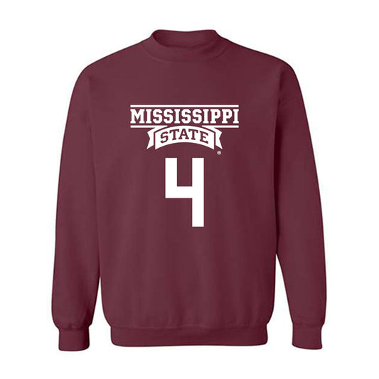 Mississippi State - NCAA Football : Zayion Cotton - Classic Shersey Crewneck Sweatshirt-0