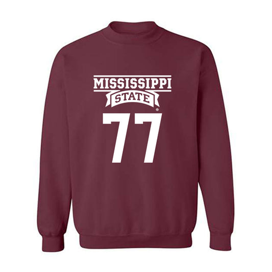 Mississippi State - NCAA Football : Tyler Lockhart - Classic Shersey Crewneck Sweatshirt-0