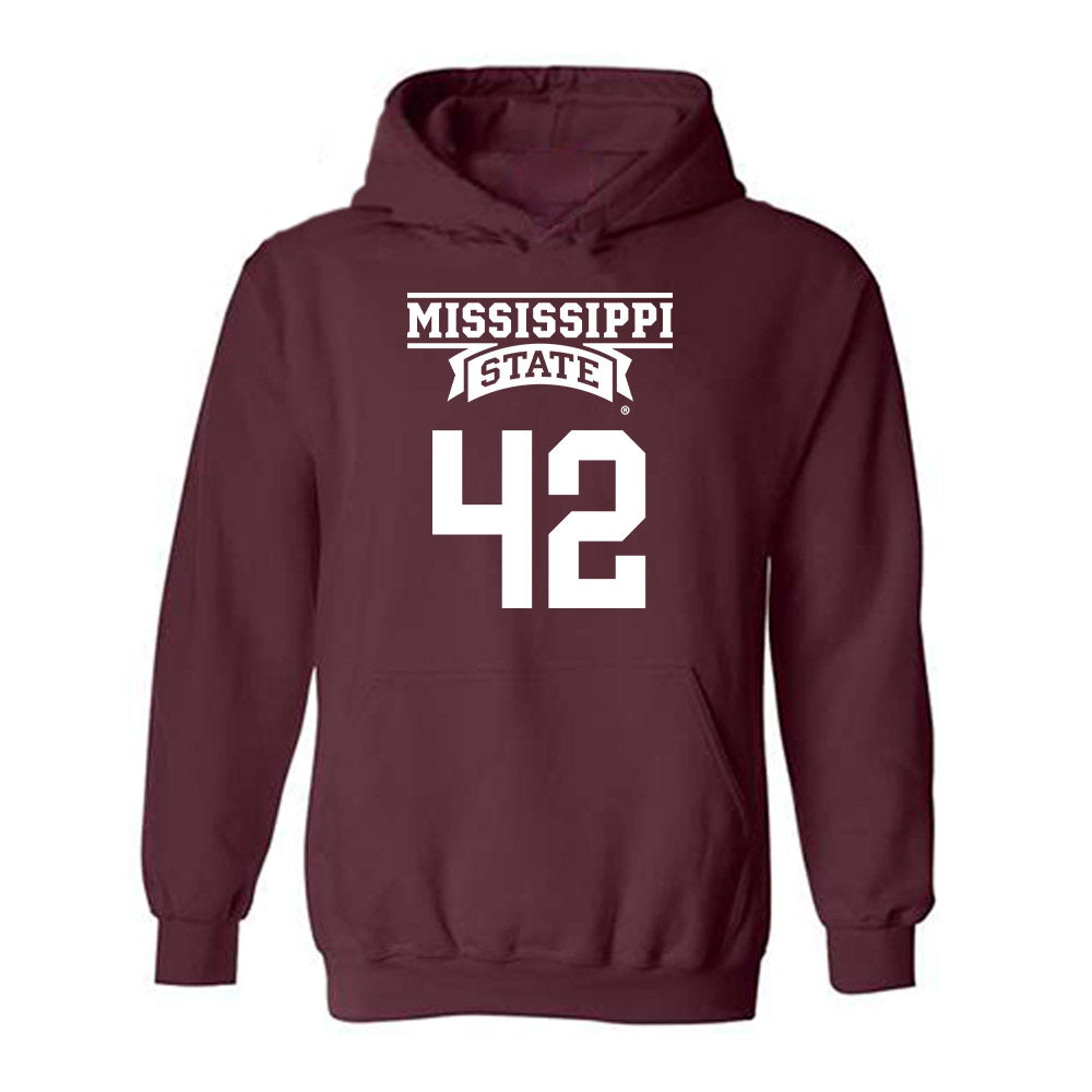 Mississippi State - NCAA Football : Darron Reed - Classic Shersey Hooded Sweatshirt-0