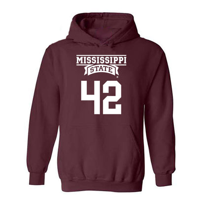 Mississippi State - NCAA Football : Darron Reed - Classic Shersey Hooded Sweatshirt-0
