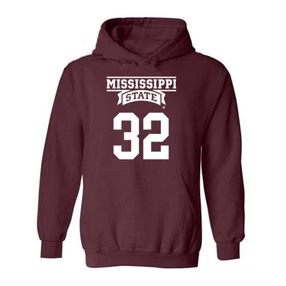 Mississippi State - NCAA Baseball : Peyton Fowler - Classic Shersey Hooded Sweatshirt-0