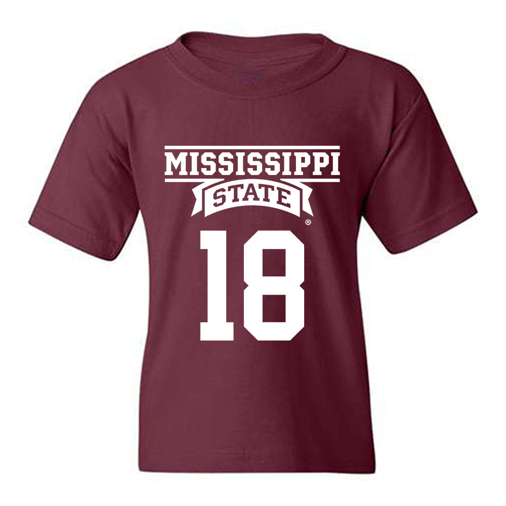 Mississippi State - NCAA Football : Riley Williams - Classic Shersey Youth T-Shirt-0