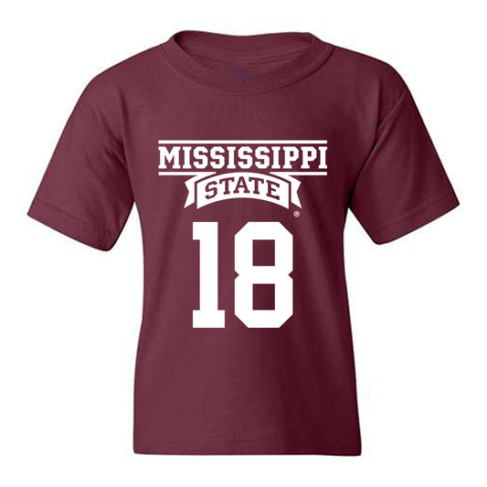 Mississippi State - NCAA Football : Riley Williams - Classic Shersey Youth T-Shirt-0