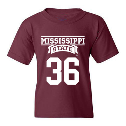 Mississippi State - NCAA Football : Terrell Johnson Jr. - Classic Shersey Youth T-Shirt-0