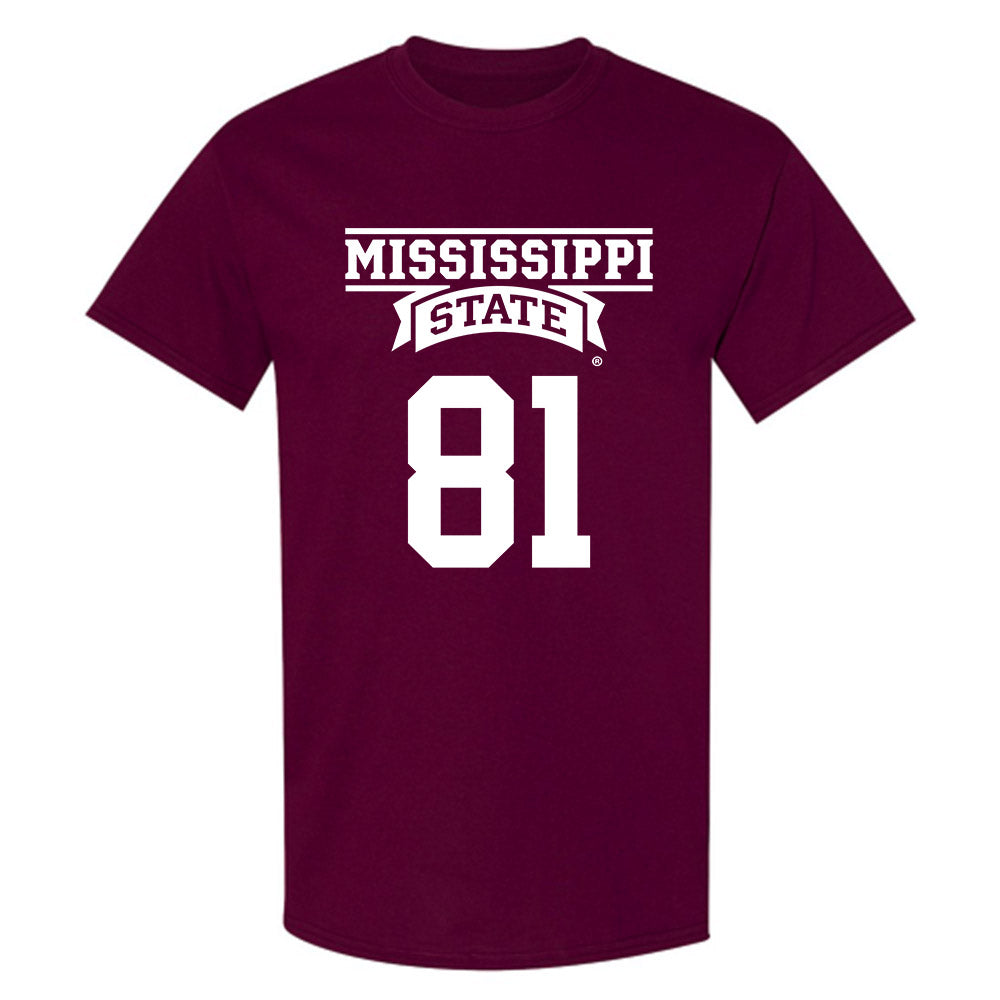 Mississippi State - NCAA Football : Zion Crumpton - Classic Shersey T-Shirt-0
