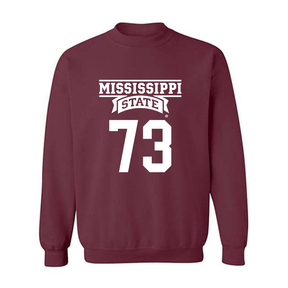 Mississippi State - NCAA Football : Leon Noil Jr - Classic Shersey Crewneck Sweatshirt-0
