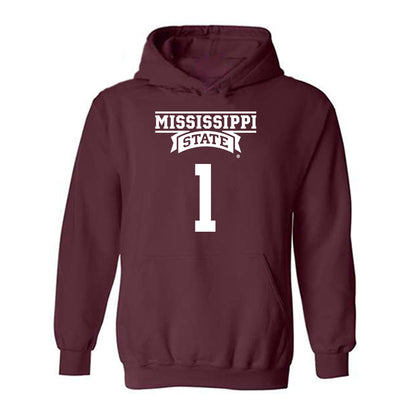 Mississippi State - NCAA Football : KaMario Taylor - Classic Shersey Hooded Sweatshirt-0