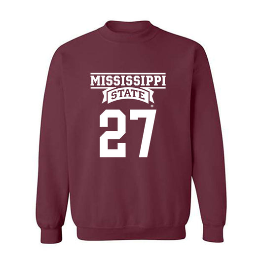 Mississippi State - NCAA Baseball : Peter Mershon - Classic Shersey Crewneck Sweatshirt-0