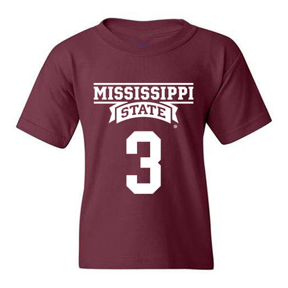 Mississippi State - NCAA Football : Anthony Evans III - Classic Shersey Youth T-Shirt-0
