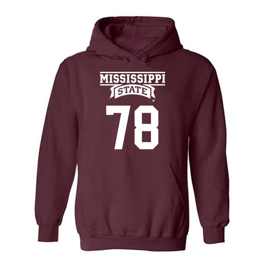 Mississippi State - NCAA Football : Dj Chester - Classic Shersey Hooded Sweatshirt-0
