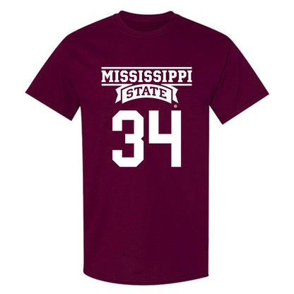 Mississippi State - NCAA Football : Vic Sutton - Classic Shersey T-Shirt-0
