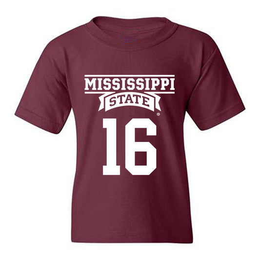 Mississippi State - NCAA Football : Jayden Cration - Classic Shersey Youth T-Shirt-0