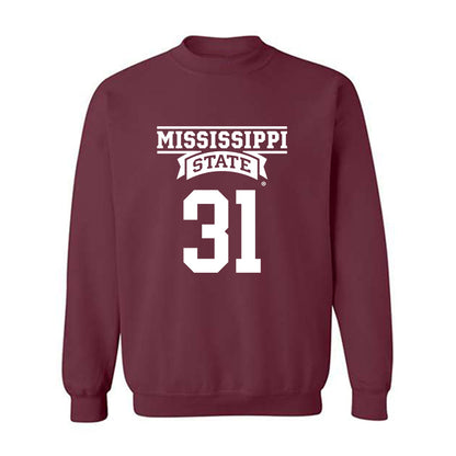Mississippi State - NCAA Football : Terrance Love - Classic Shersey Crewneck Sweatshirt-0