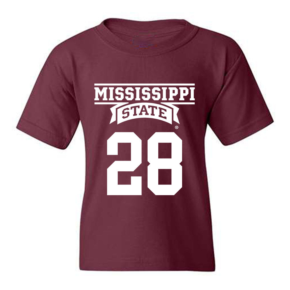 Mississippi State - NCAA Football : Tanner Johnson - Classic Shersey Youth T-Shirt-0