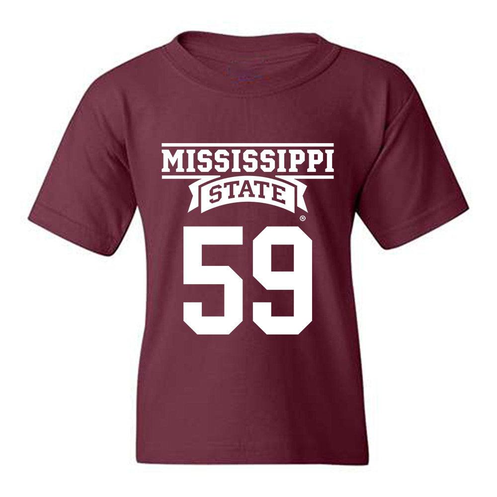 Mississippi State - NCAA Football : Tyler Miller - Classic Shersey Youth T-Shirt-0