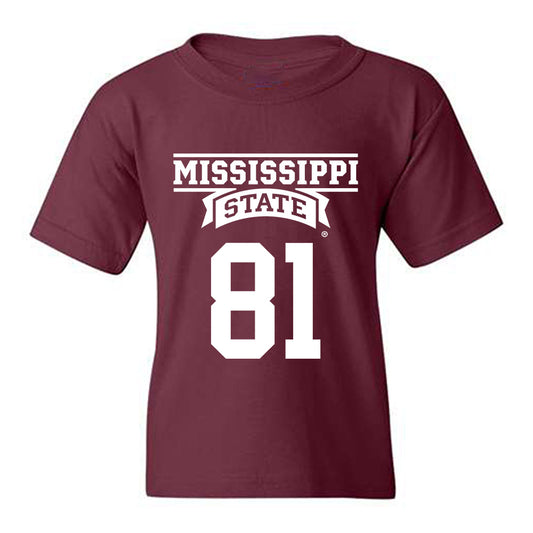 Mississippi State - NCAA Football : Bull Mitchell - Classic Shersey Youth T-Shirt-0