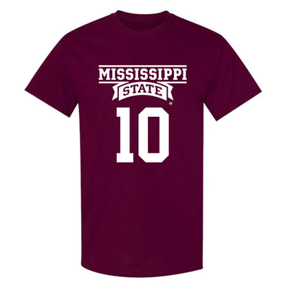Mississippi State - NCAA Football : jalen smith - Classic Shersey T-Shirt-0