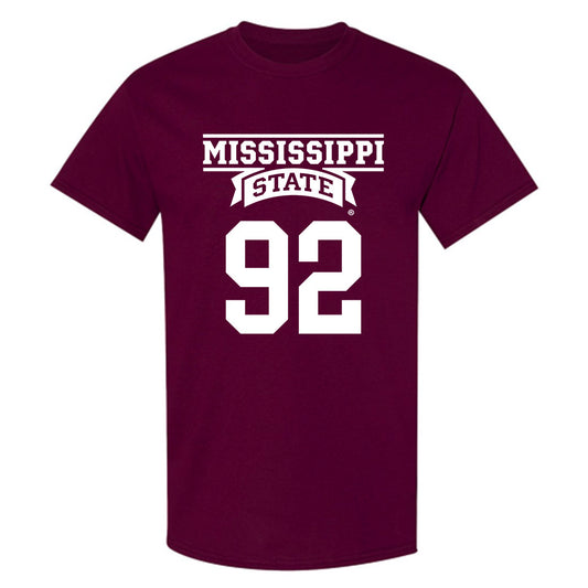 Mississippi State - NCAA Football : Kaleb Morris - Classic Shersey T-Shirt-0