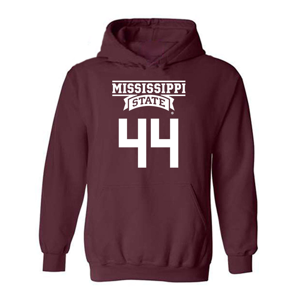 Mississippi State - NCAA Football : Gavin Holman - Classic Shersey Hooded Sweatshirt-0