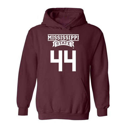 Mississippi State - NCAA Football : Gavin Holman - Classic Shersey Hooded Sweatshirt-0
