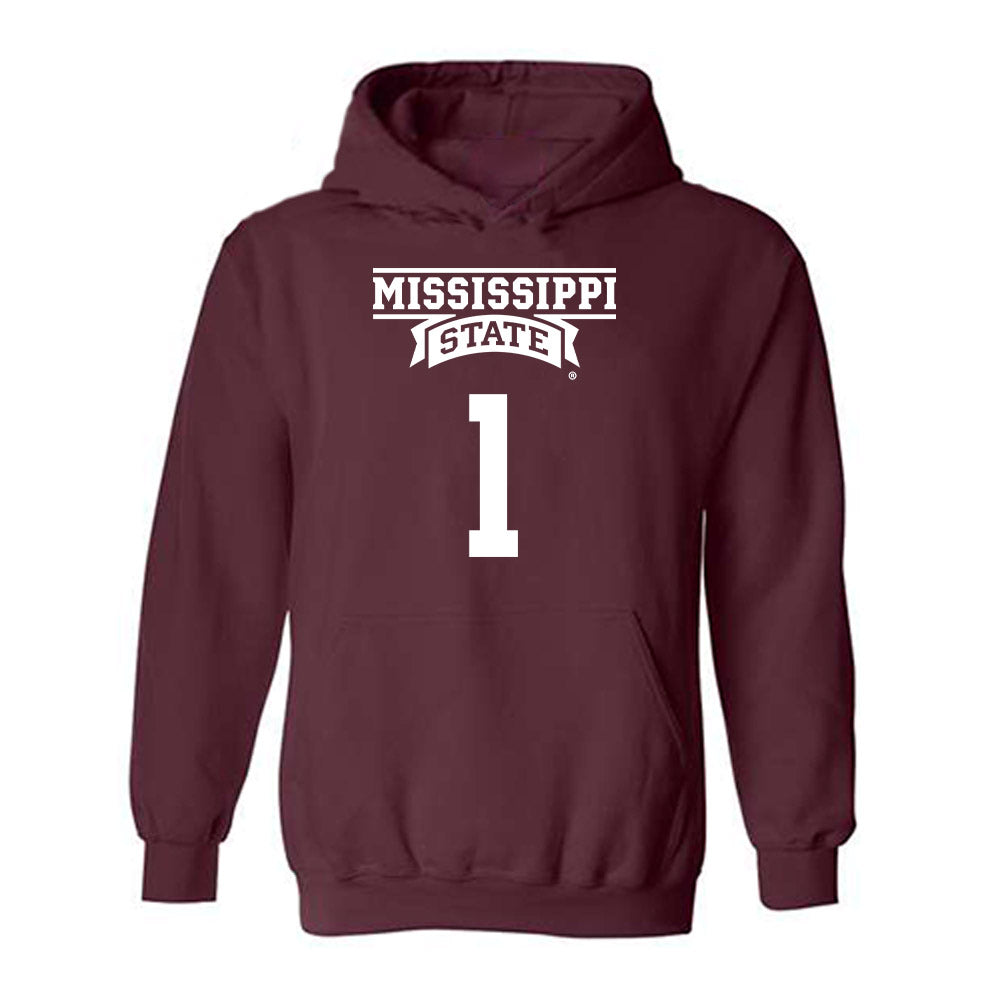Mississippi State - NCAA Softball : Gretta Grassel - Classic Shersey Hooded Sweatshirt-0