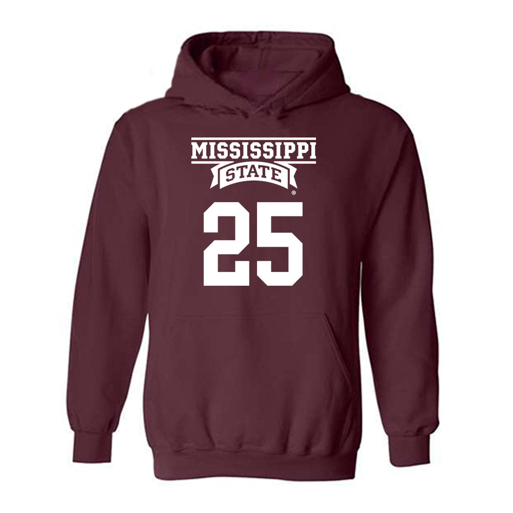 Mississippi State - NCAA Women's Basketball : Favour Nwaedozi - Classic Shersey Hooded Sweatshirt-0