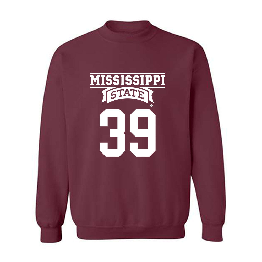 Mississippi State - NCAA Baseball : Patrick Spencer - Classic Shersey Crewneck Sweatshirt-0