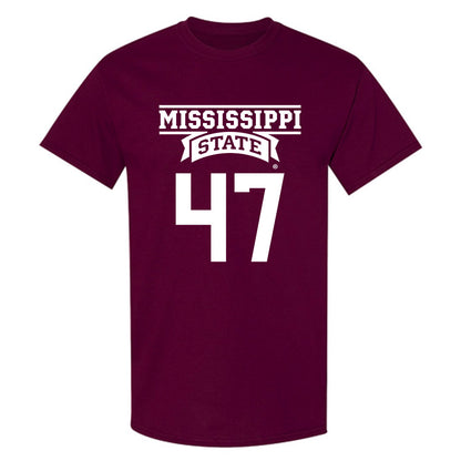 Mississippi State - NCAA Baseball : JT Schnoor - Classic Shersey T-Shirt-0