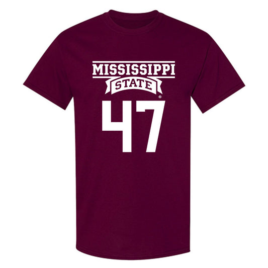 Mississippi State - NCAA Baseball : JT Schnoor - Classic Shersey T-Shirt-0